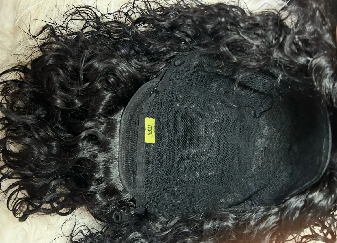 Peluca Bob de 12” con flequillo 4