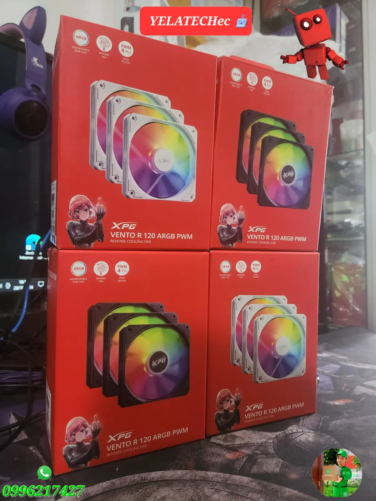 XPG Vento R 120 black  2