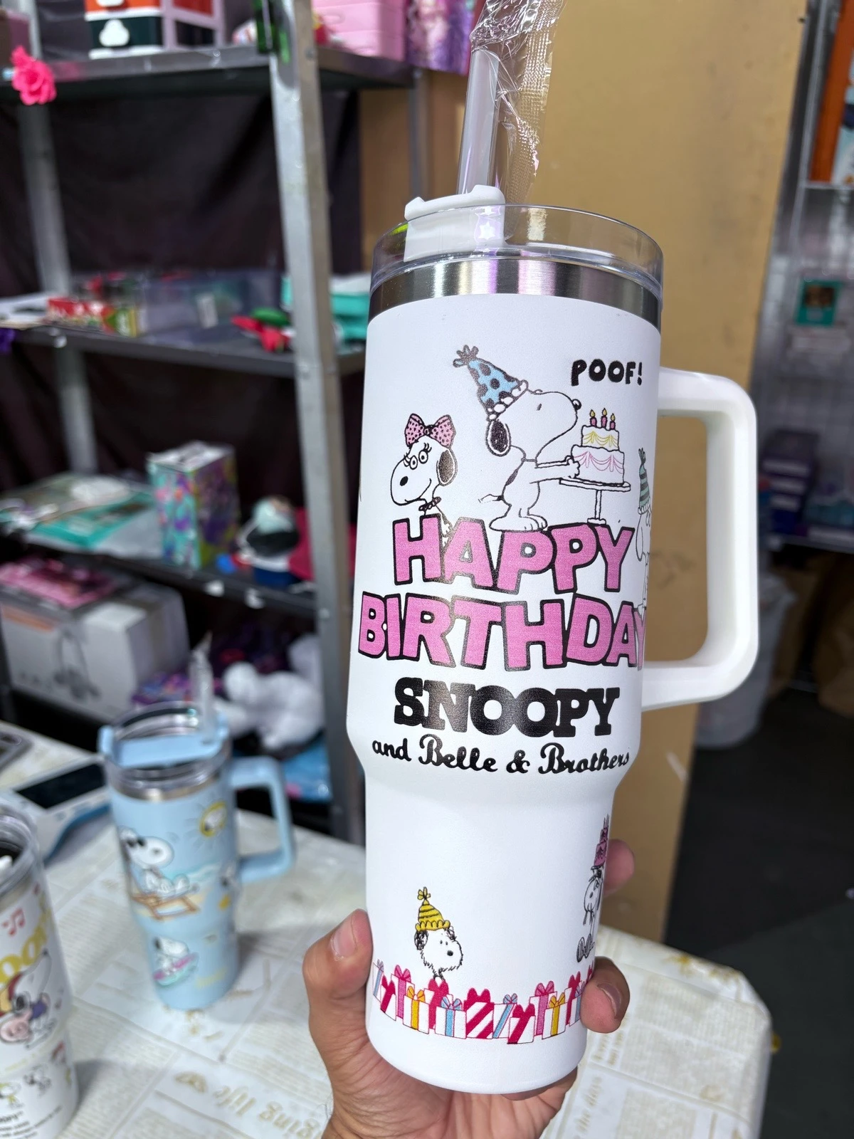 TERMO DE ACERRO INOXIDABLE 1200 ml. COLECCION SNOOPY 5