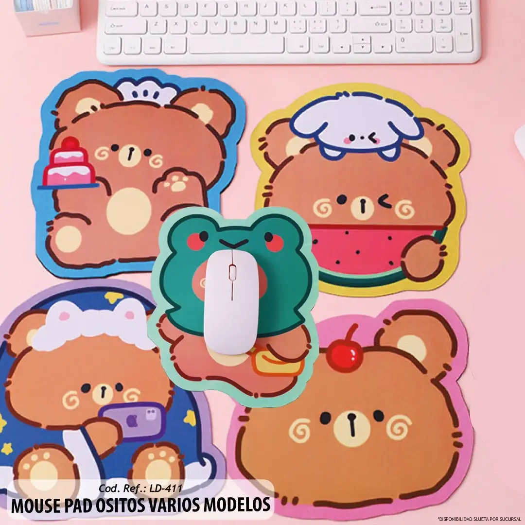 Mouse Pad Ositos Varios Modelos