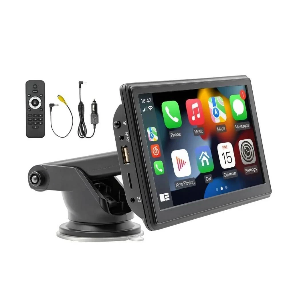 Radio Pantalla 7" Tactil + Soporte 𝙇𝙀𝘿𝙎𝙏𝘼𝙍