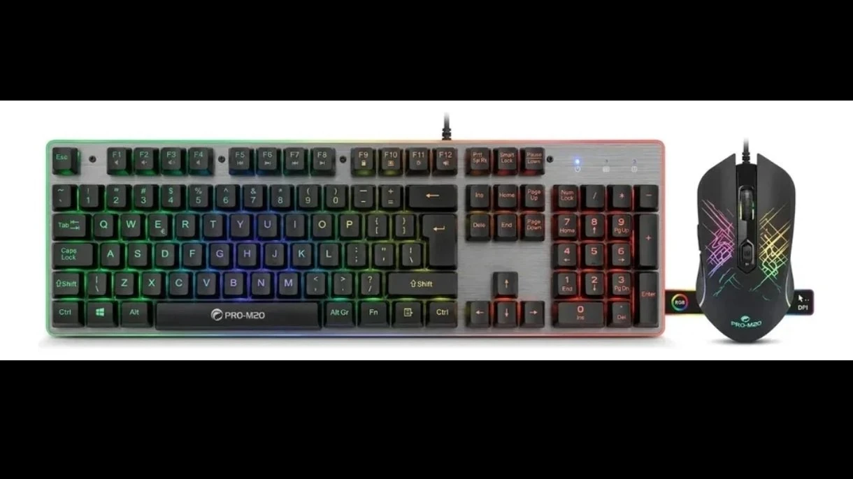 KIT GAMER (NAXIDO) TECLADO Y MOUSE  RGB  7200dpi Gt8855 4