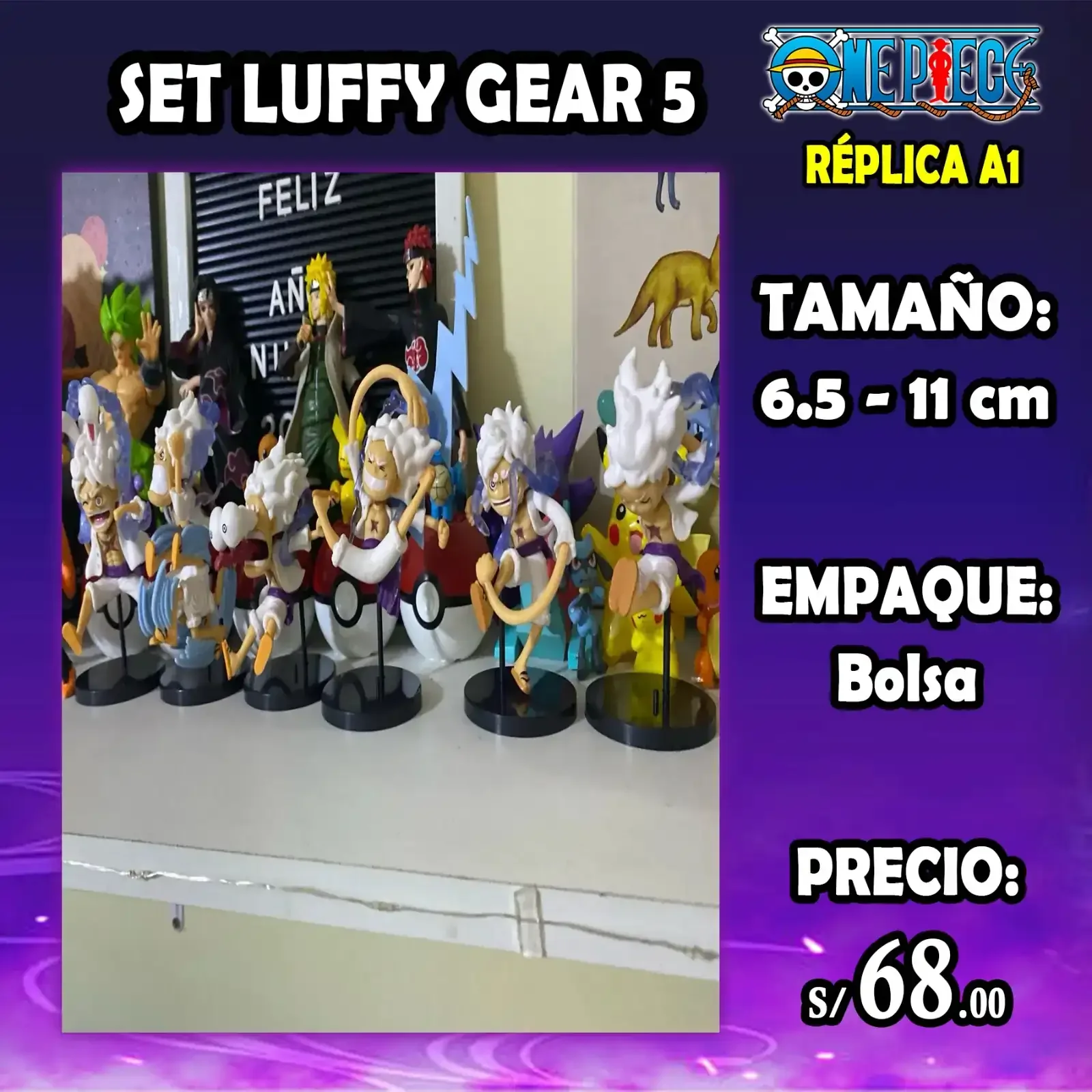 Set Luffy G5