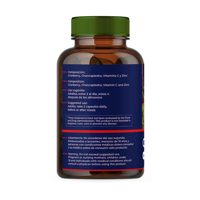 Cranberry 60 capsulas 500mg LN 2