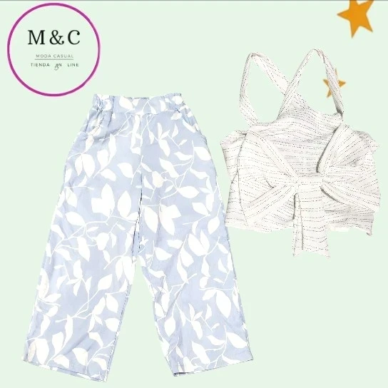 conjunto Ch de pantalon para niñas