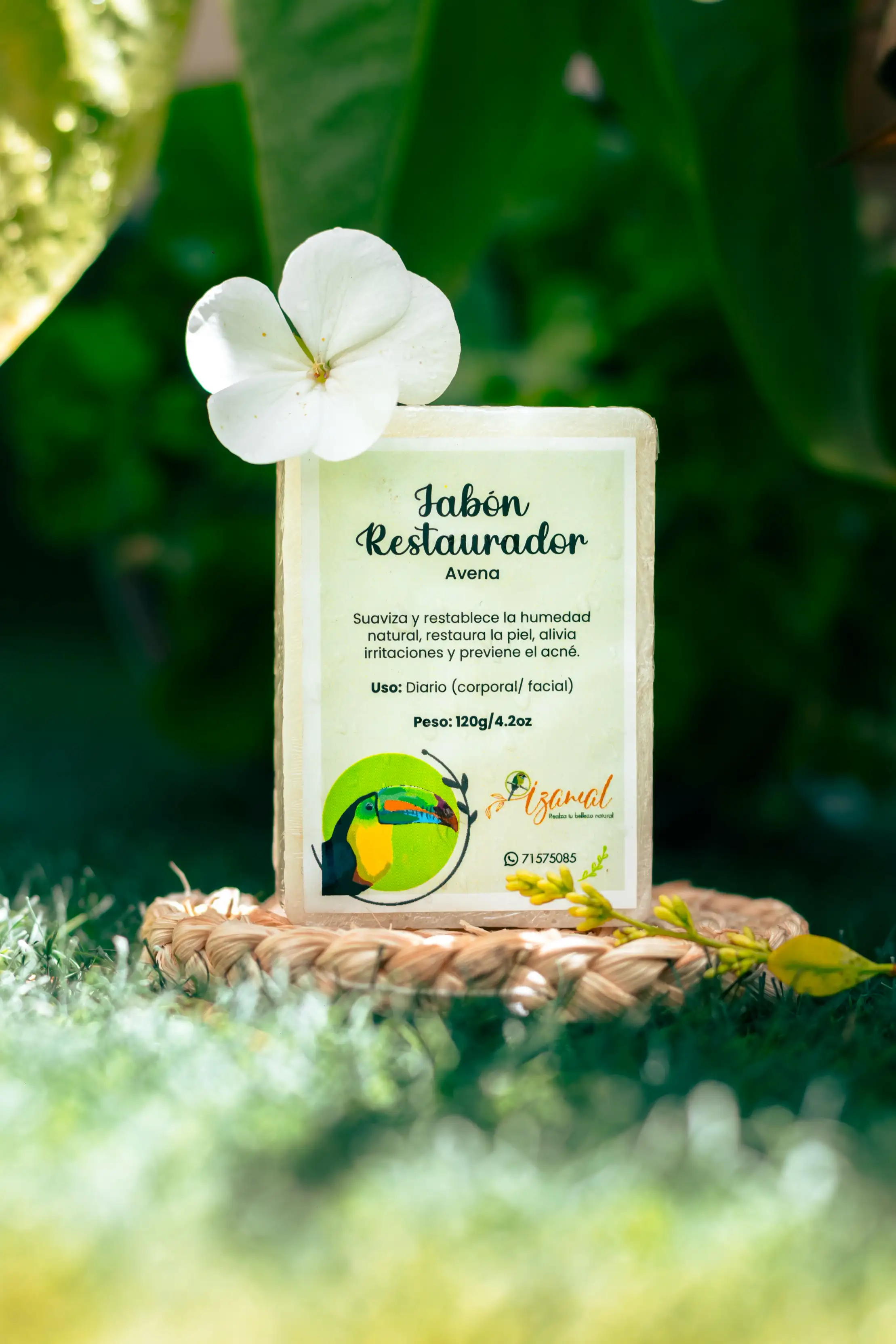JABÓN RESTAURADOR (Avena)
