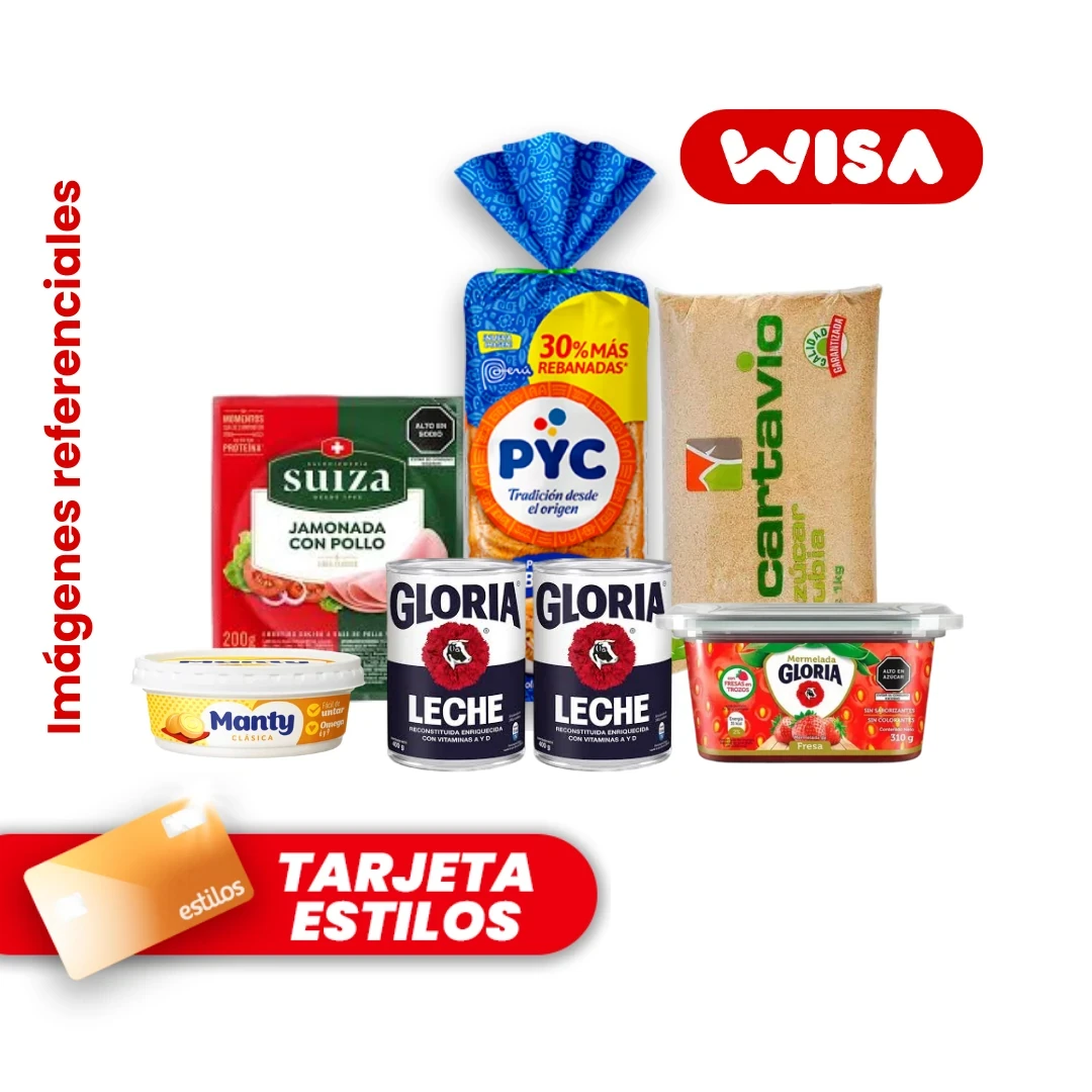 EXCLUSIVA PARA TARJETA ESTILOS - Canasta Básica