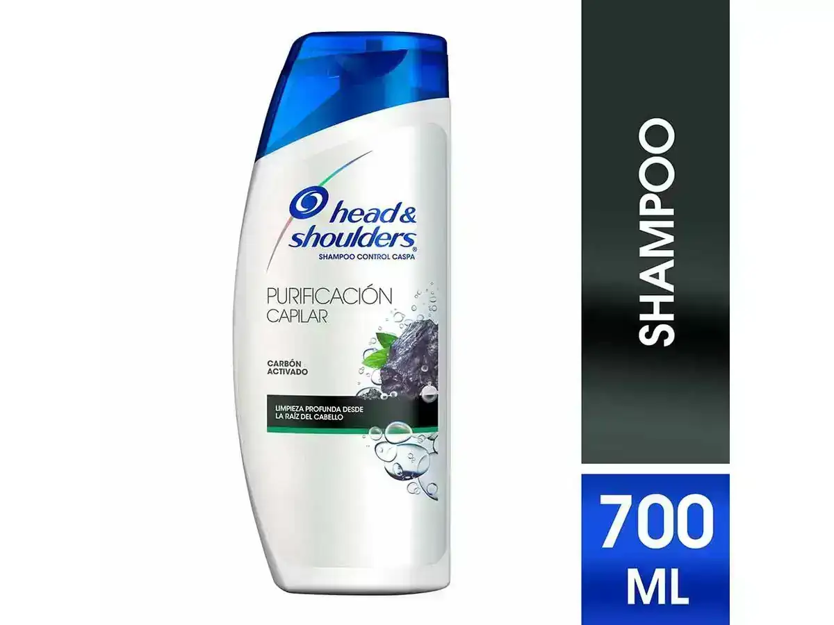 Shampoo h&s carbón x 700 ml