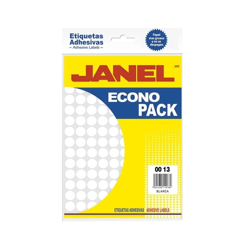 etiquetas blancas #9  janel