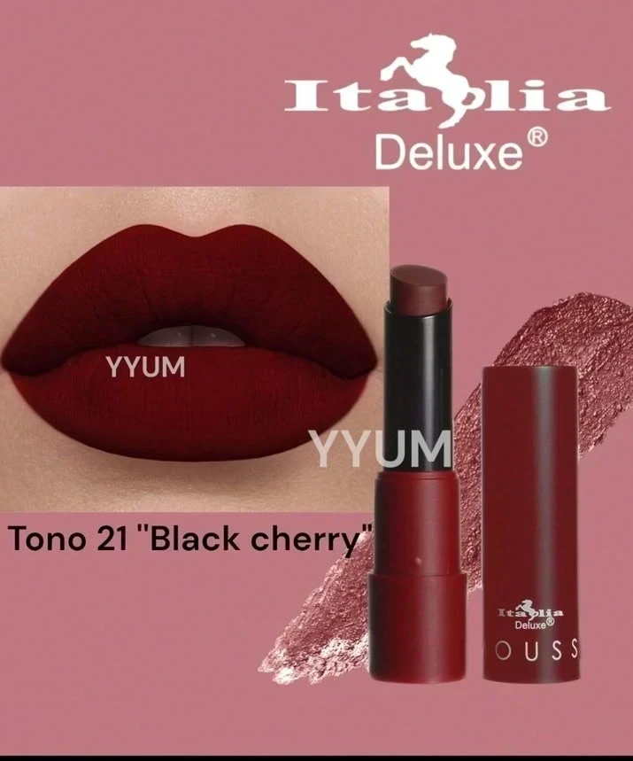 Listo Mousse matte tono 21 black Cherry  