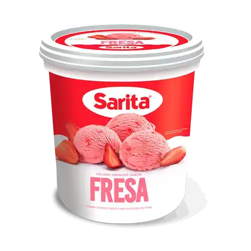 Helado de Fresa 1/2 Litro