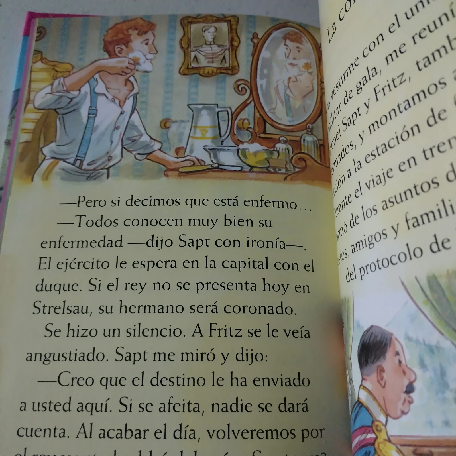 El prisionero de Zenda, Anthony Hope, infantil  3