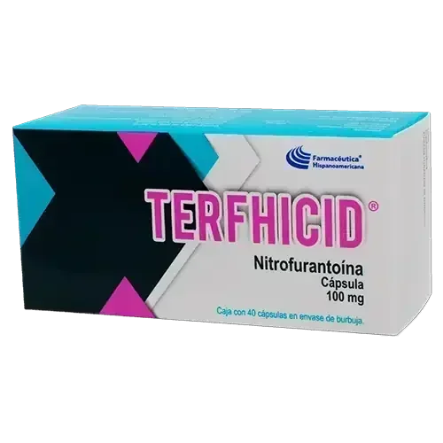 TERFHICID Nitrofurantoína 100 mg, 