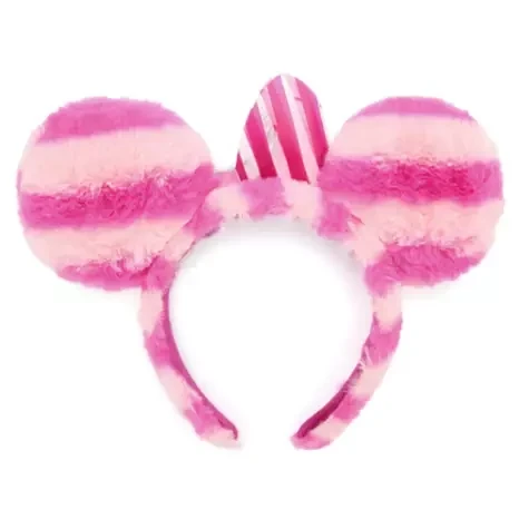 DIADEMA DE PELUCHE CON OREJAS DE GATO DE CHESHIRE 2