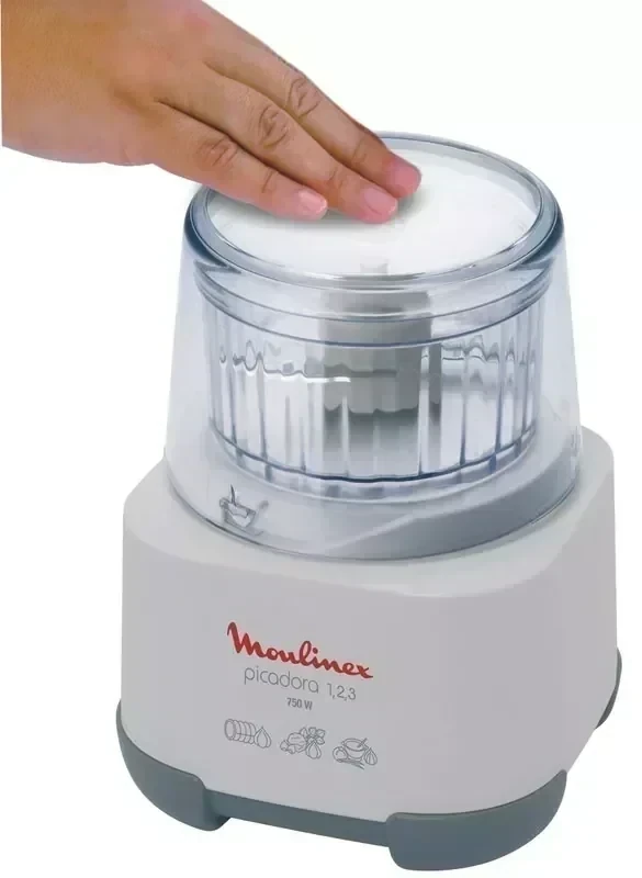 Picadora Procesadora Moulinex 123 La Moulinette Color Blanco o negro 2