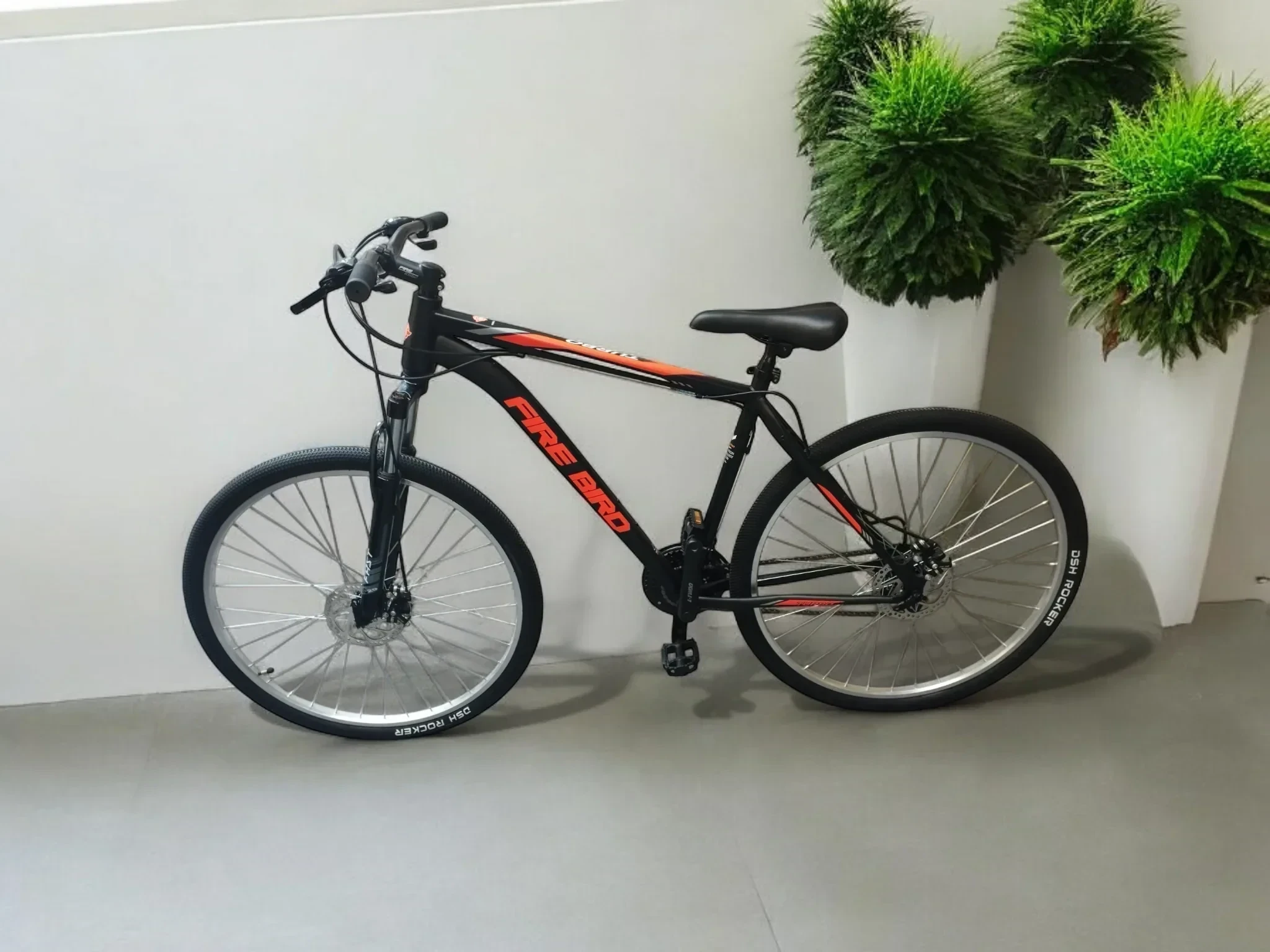 Bicicletas FIREBIRD Turbo Negro/Naranja - Talle M ("18)