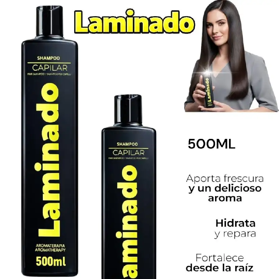 Shampoo capilar aromaterapia 500ml laminado
