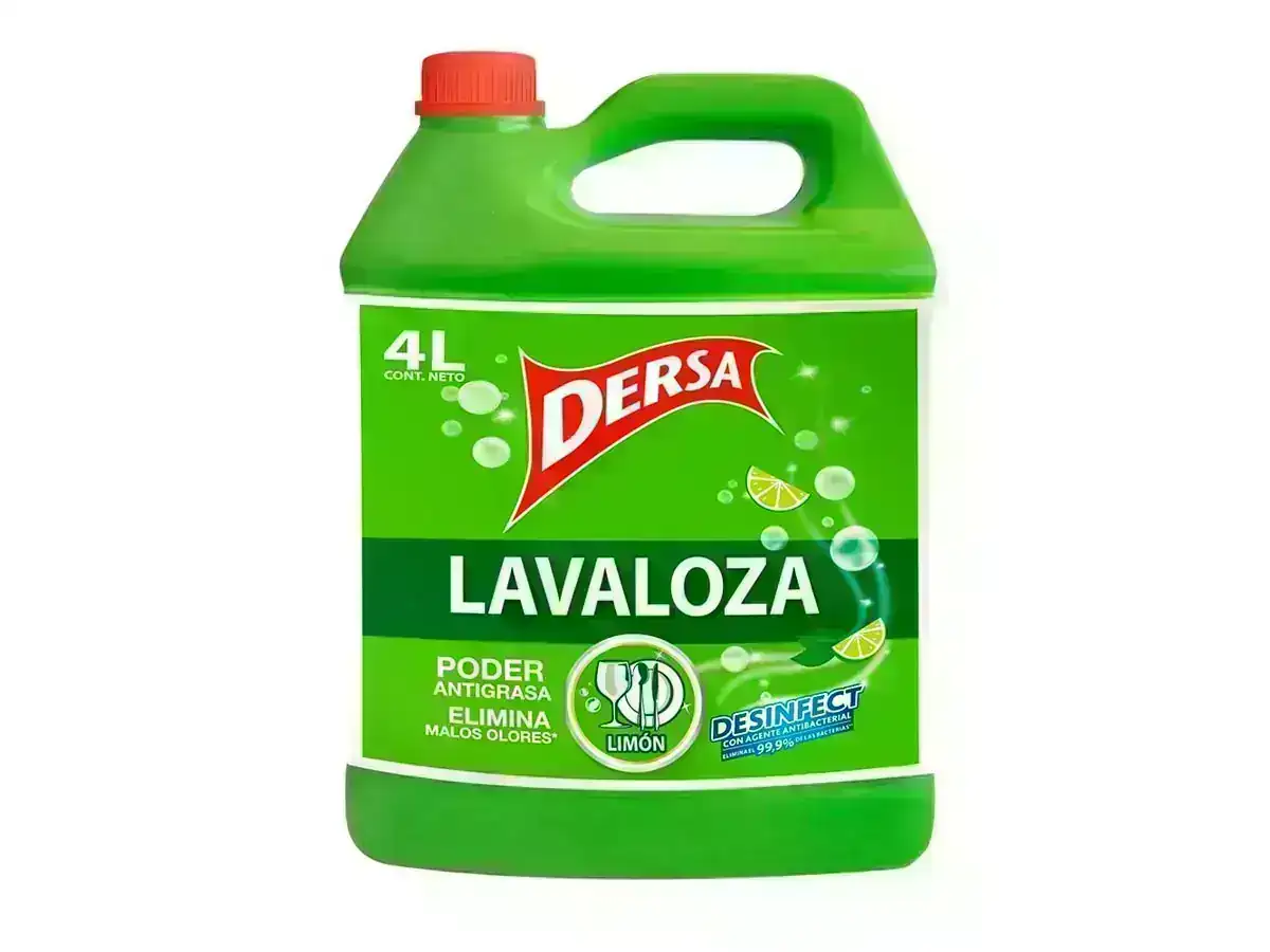 Lavaloza Dersa líquido desinfectante x 4L