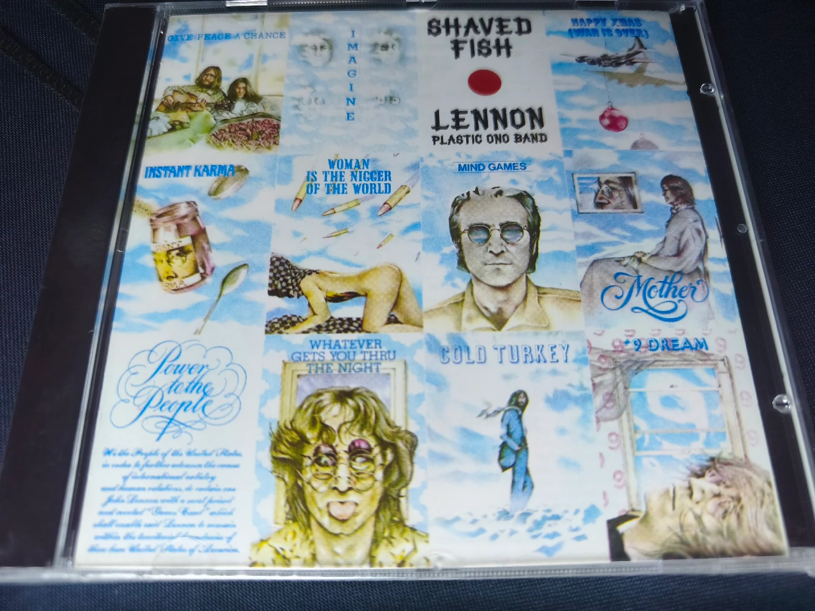 John Lennon/ Plastic Ono Bnad - Shaved Fish (ARGENTINA)
