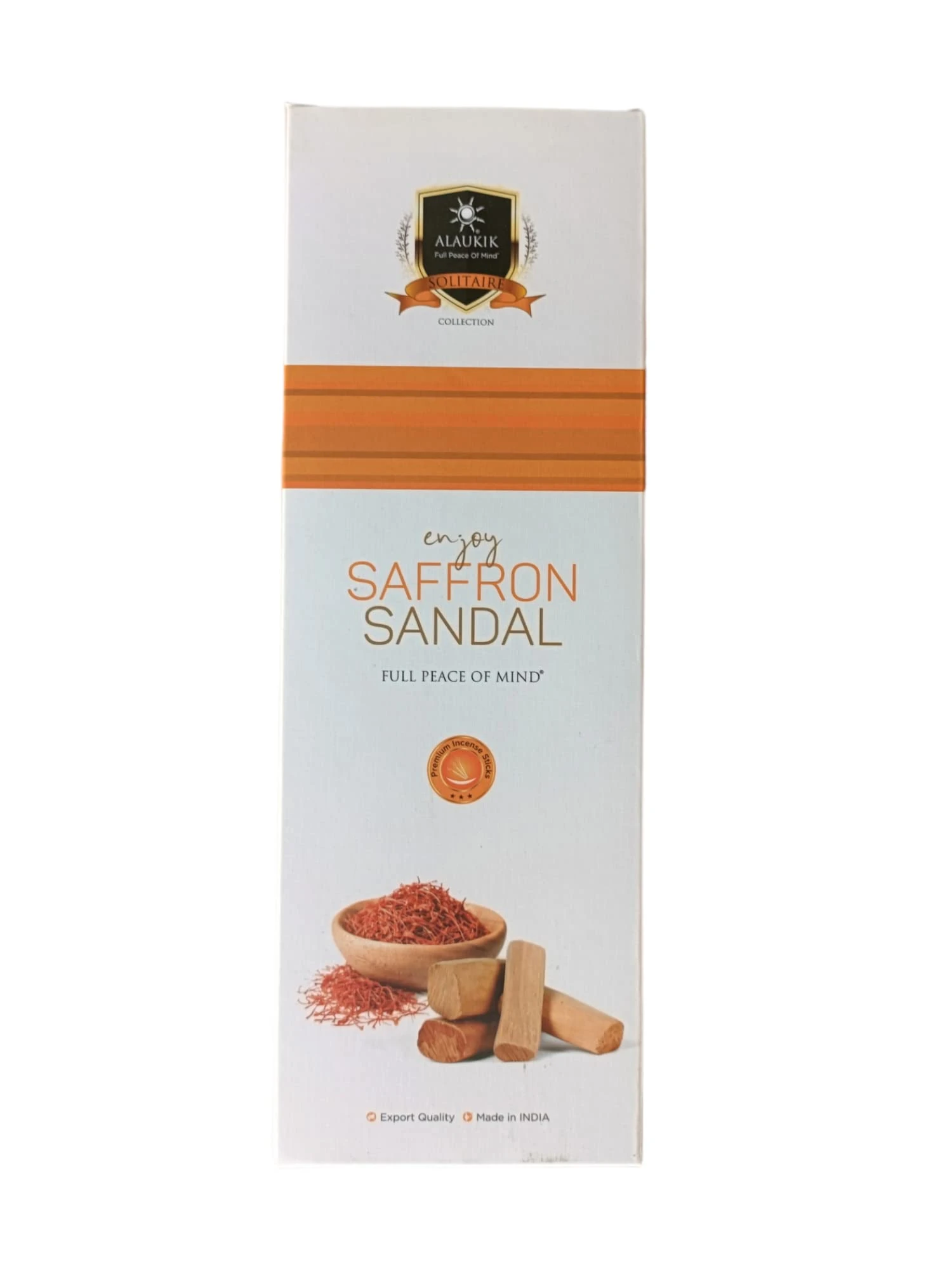 INCIENSO SAFFRON SANDAL  ALAUKIK 90 GR