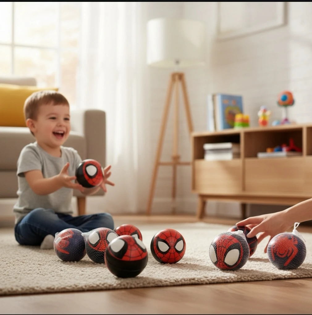 Docena de pelota antiestres spiderman  5