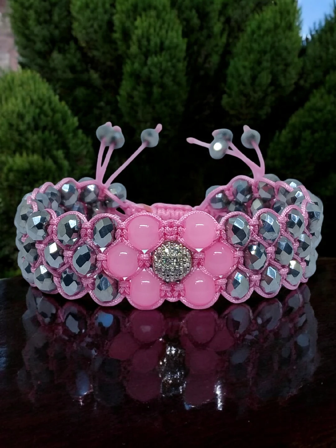 Pulsera Cuarzo Rosa 2