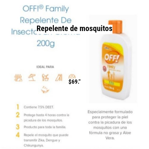 Repelente de mosquitos