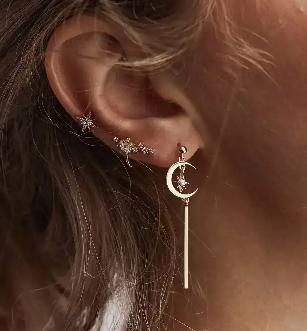 Set x3 Aretes Lunare REF: J02