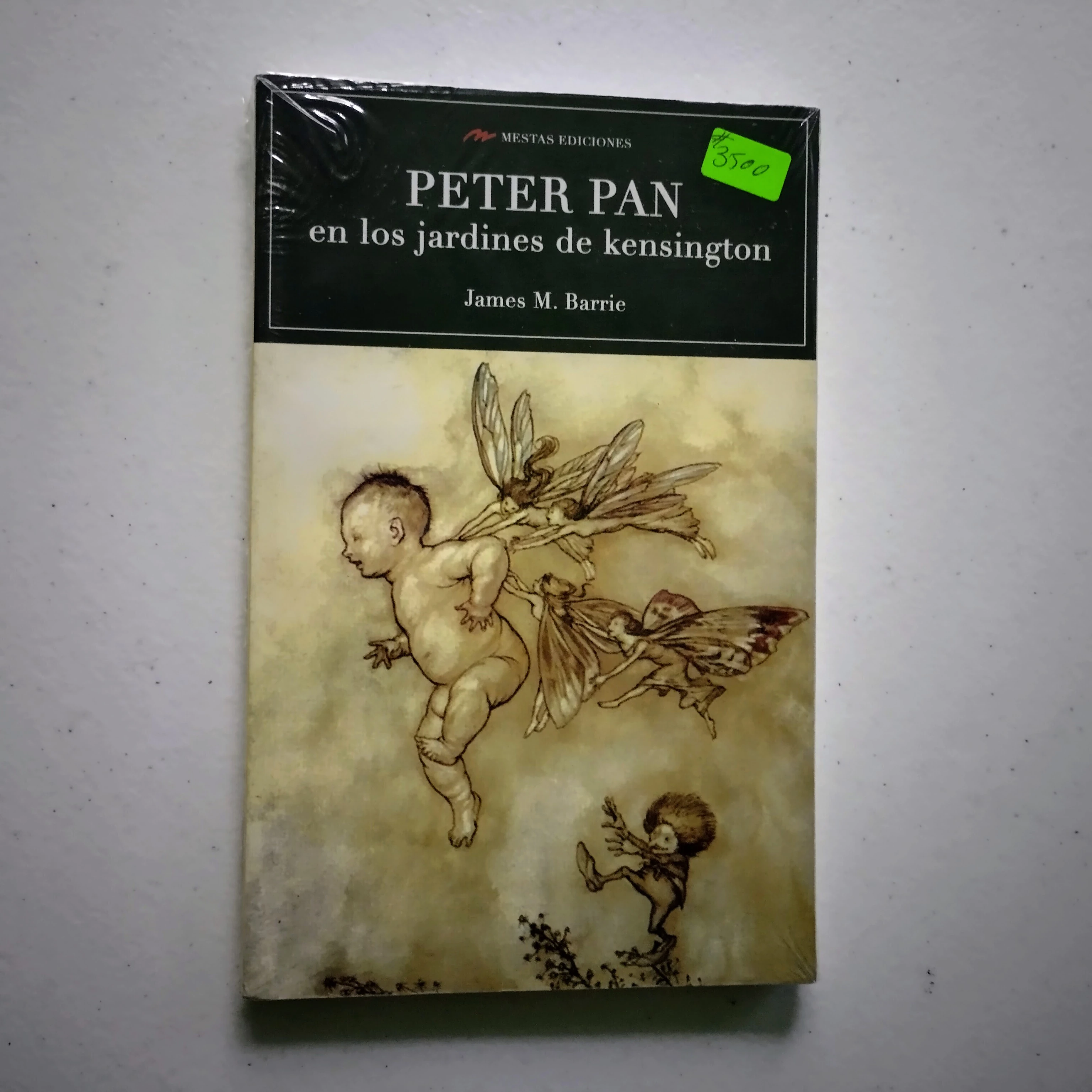 Peter Pan en los jardines de Kensongton, J.M. Barrie