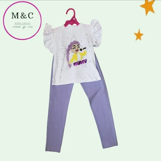Conjunto T-M niña 2