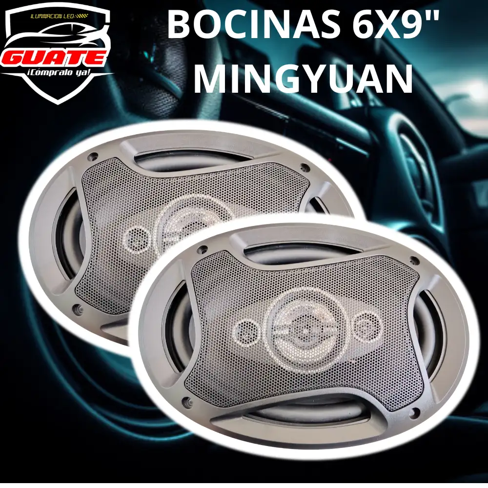 BOCINAS OVALADAS 6X9" MINGYUANG