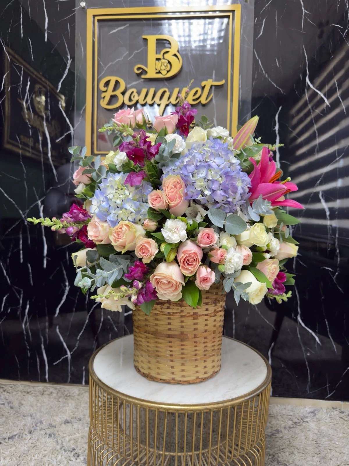 cesta floral  2