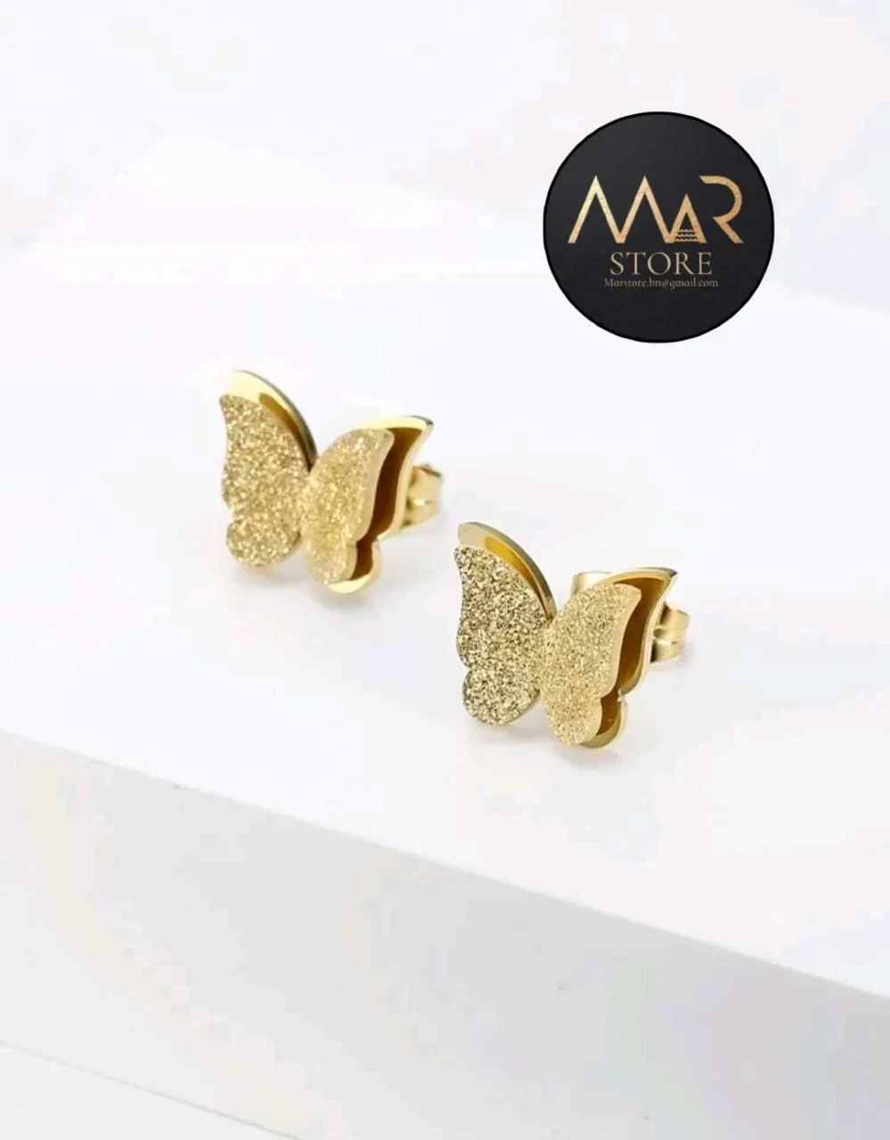 Pendientes tachuela en acero inoxidable 