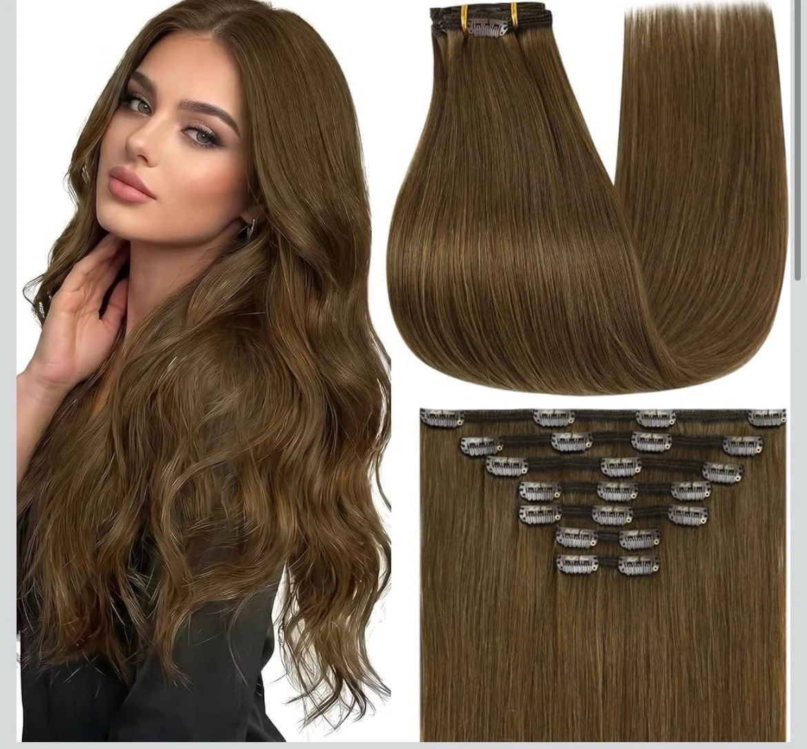 Extensiones cabello humamo 16" 120g 