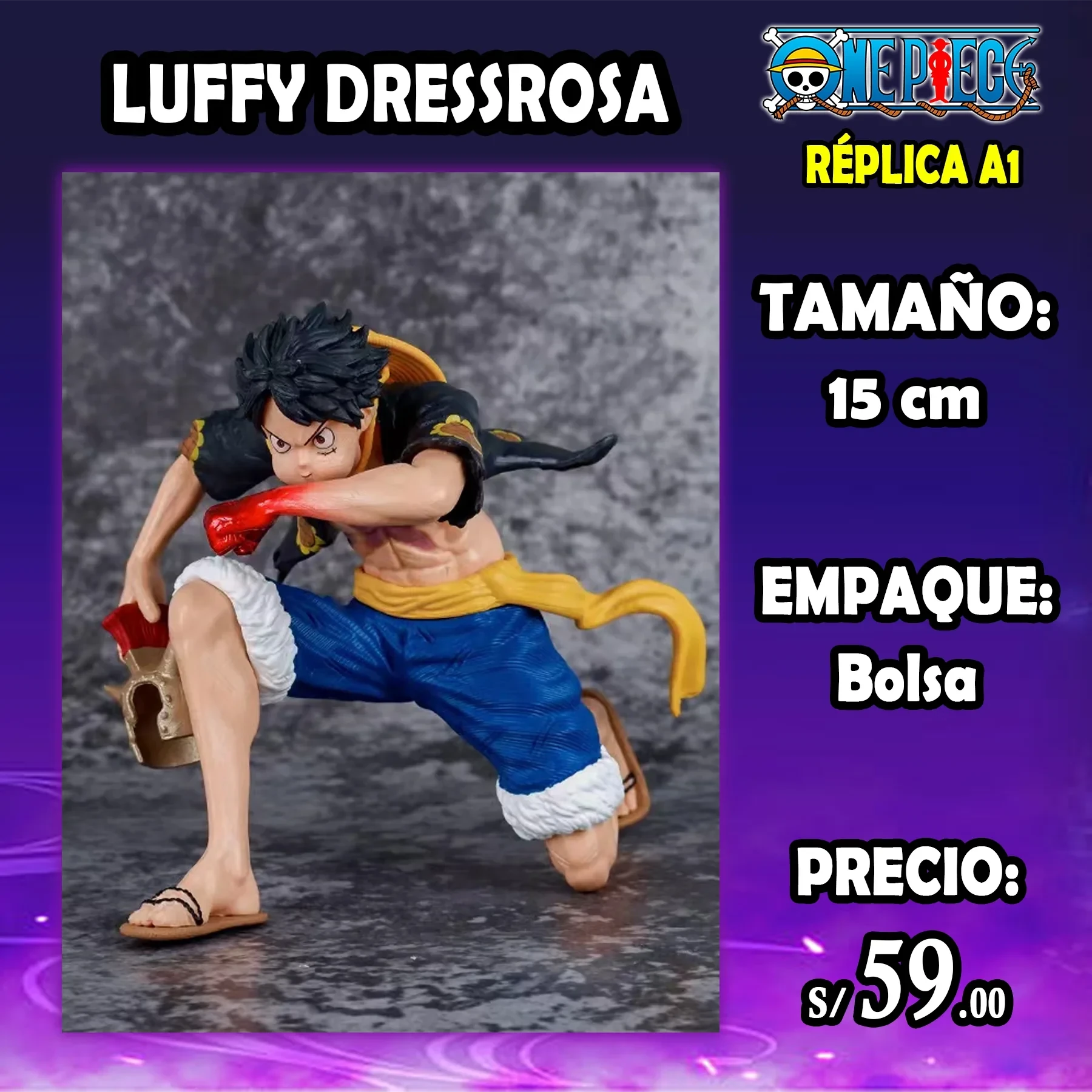 Luffy Dressrosa