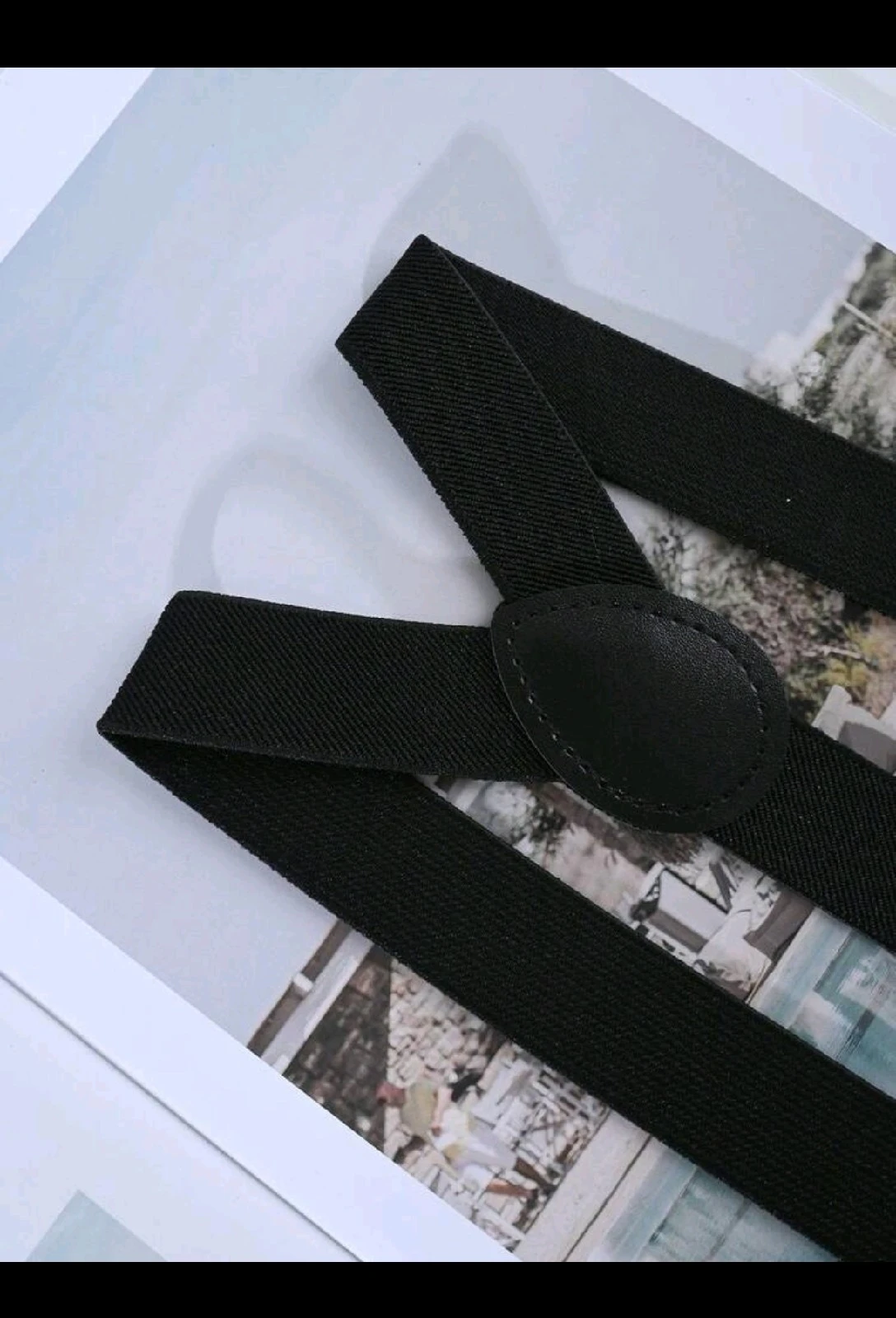 Set Elegante de Tirantes Ajustables y Pajarita (Corbatín) Estilo Vintage Británico 2