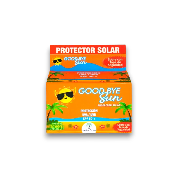 GOOD BYE SUN X 12 SOBRES SFP 50+