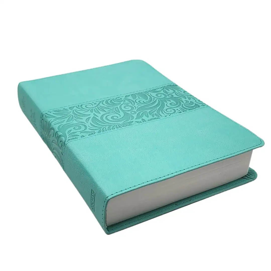 Biblia RVR60 Regalos y premios Azul Turquesa Simil piel 2