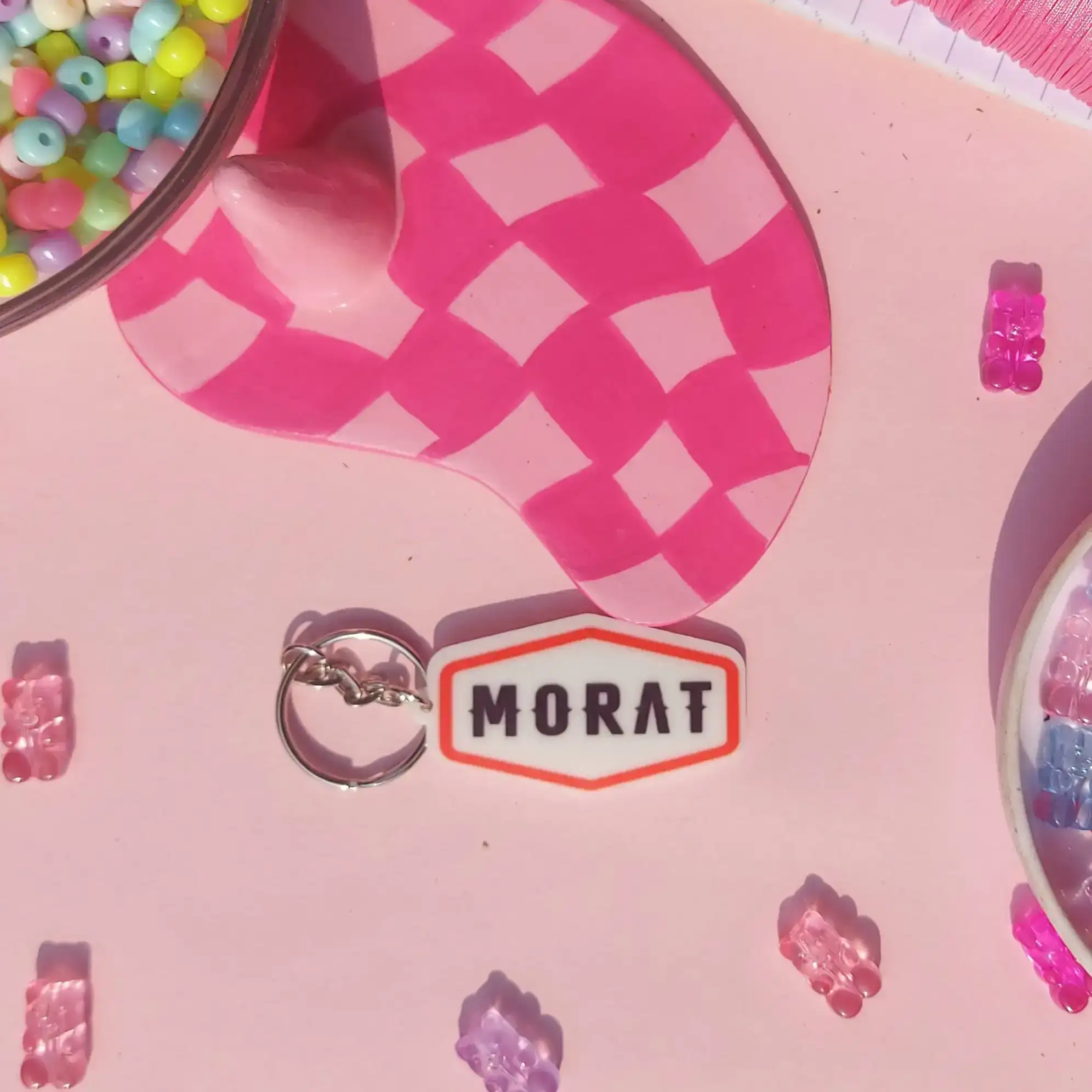 Llavero acrilico Morat