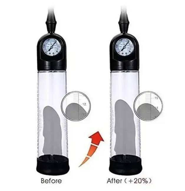 Men Huge Pêns Vacuum Pump 10 Inch Exténder For Bégínners 3