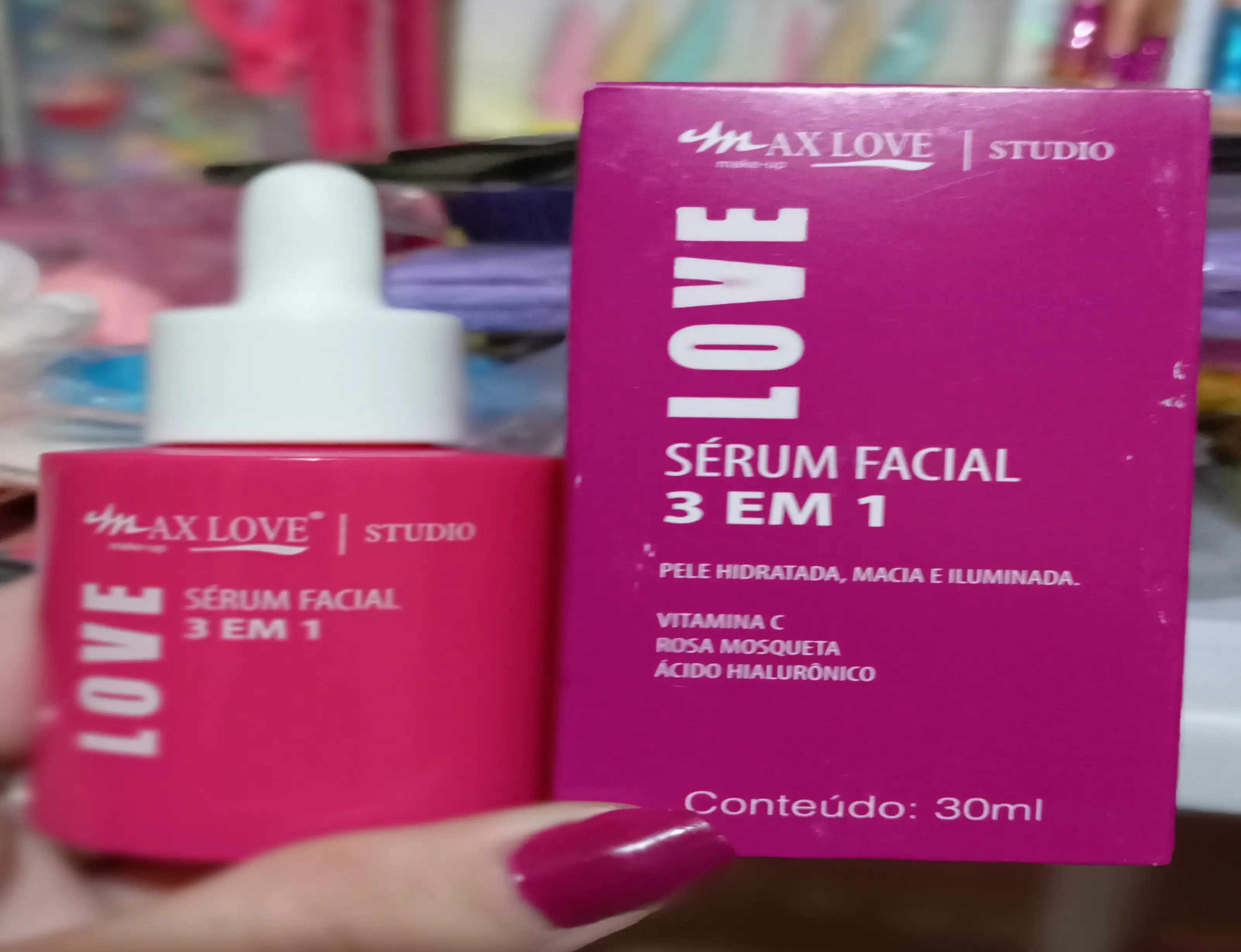 Sérum facial 3x1 - Max Love