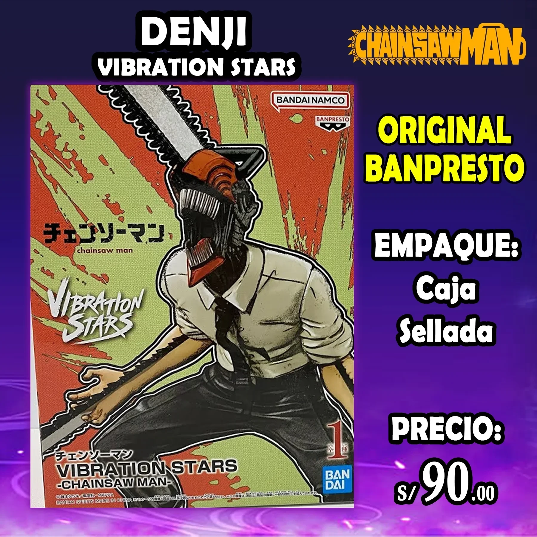 PRE VENTA - Denji Vibration Stars