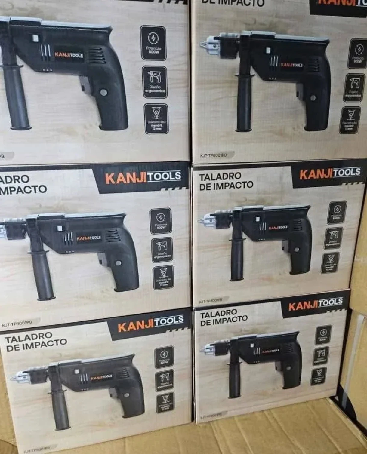 Taladro de impacto KanjiTools KJT-TP8002PB