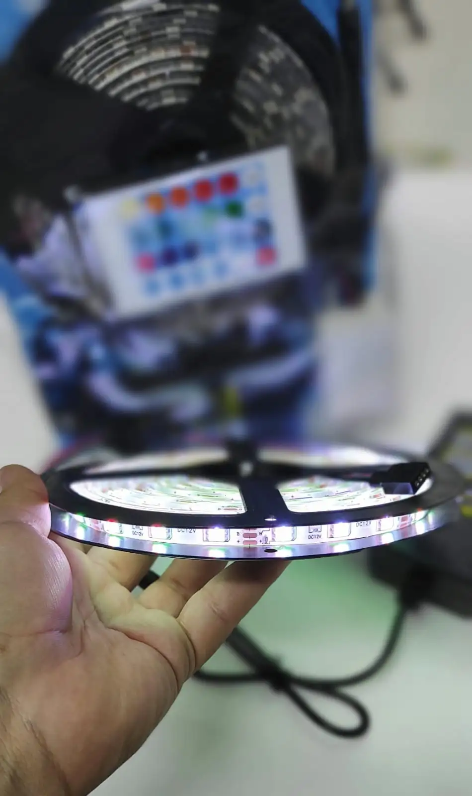 Profesionales 😍🎉😱Luces LED 5 mts con control calidad 10/10 2