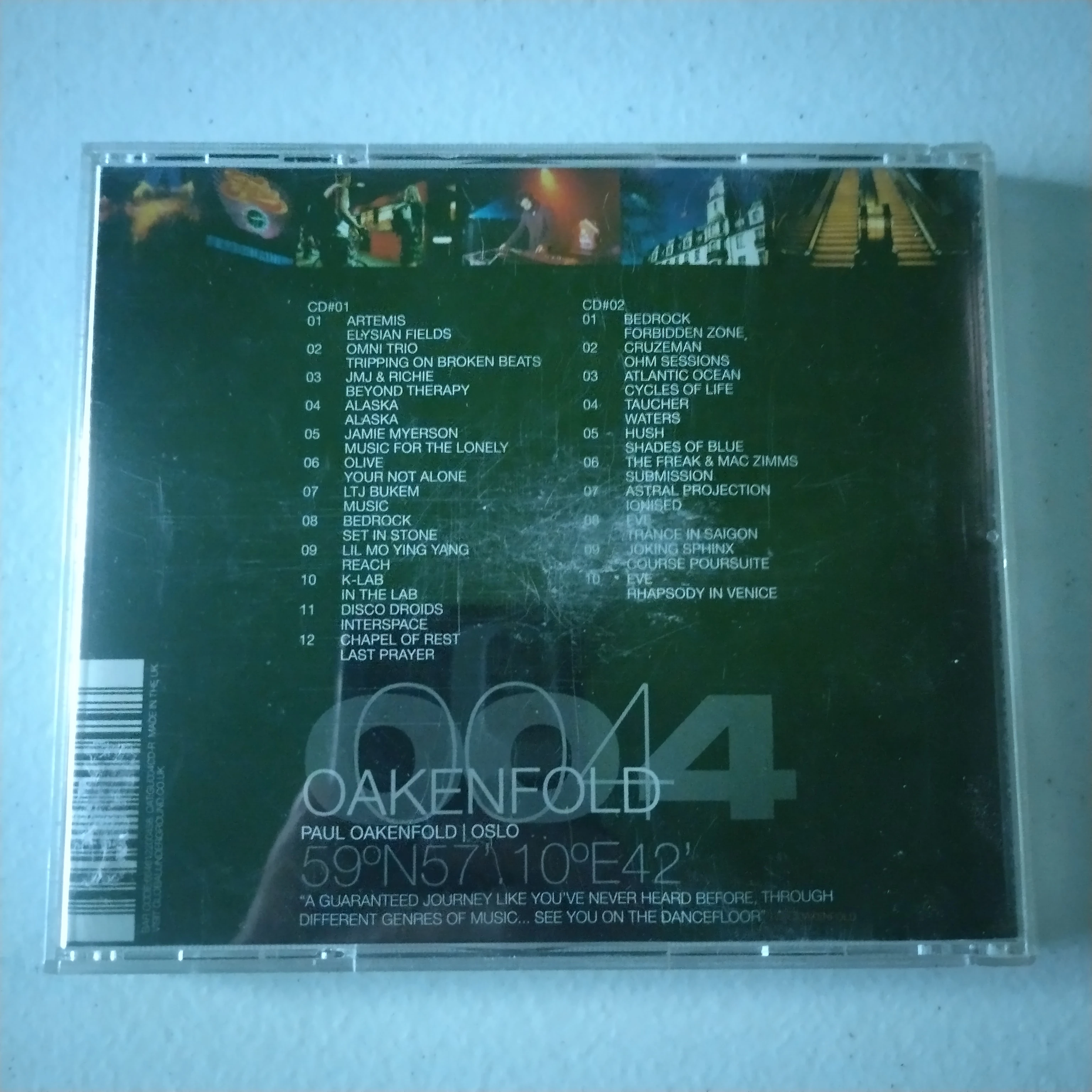 Paul Oakenfold , global underground, usado 2