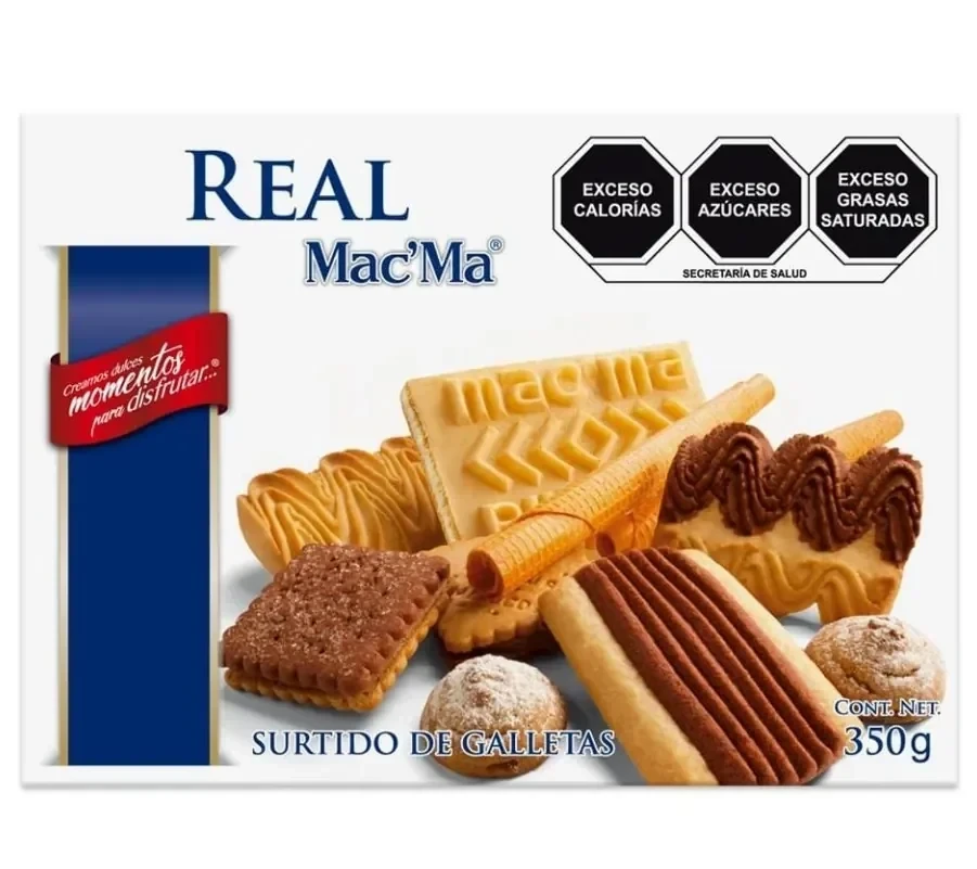 Galletas Mac´Ma real surtido 350 g