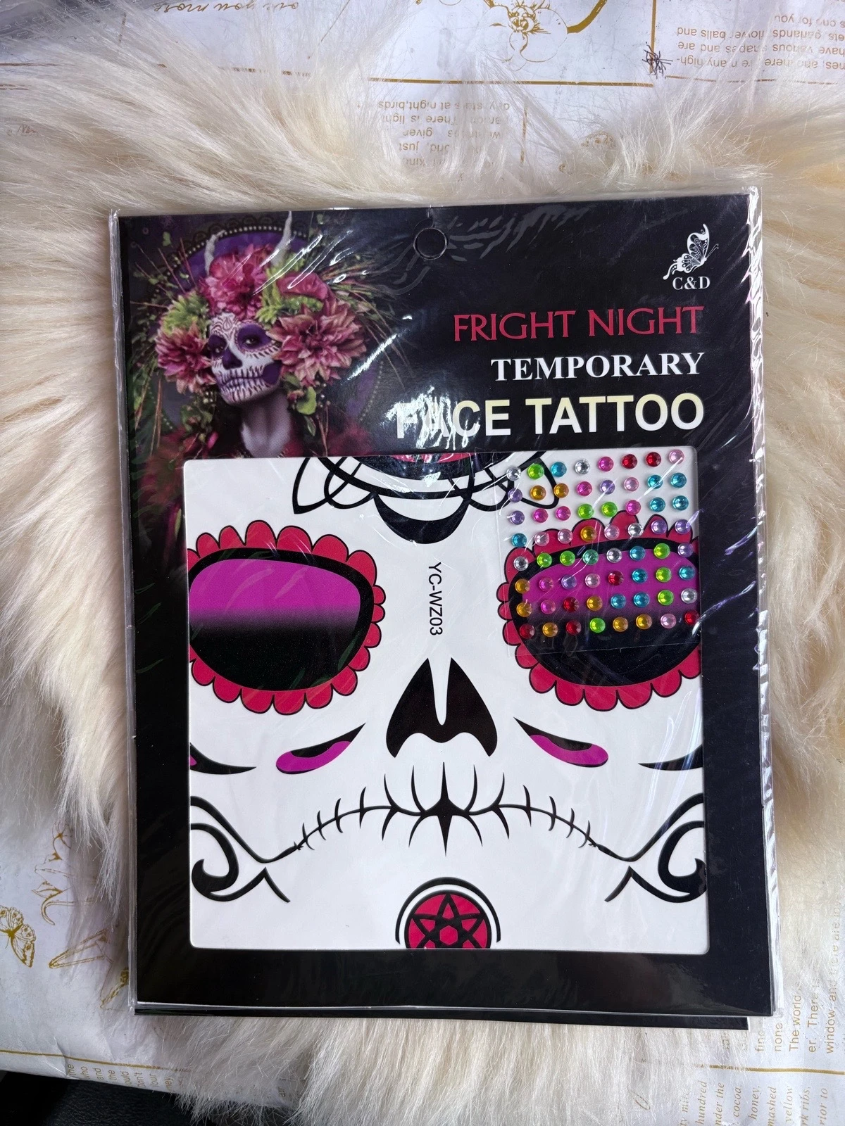 12 TATUAJES TEMPORALES CON PEDRIERIA 9