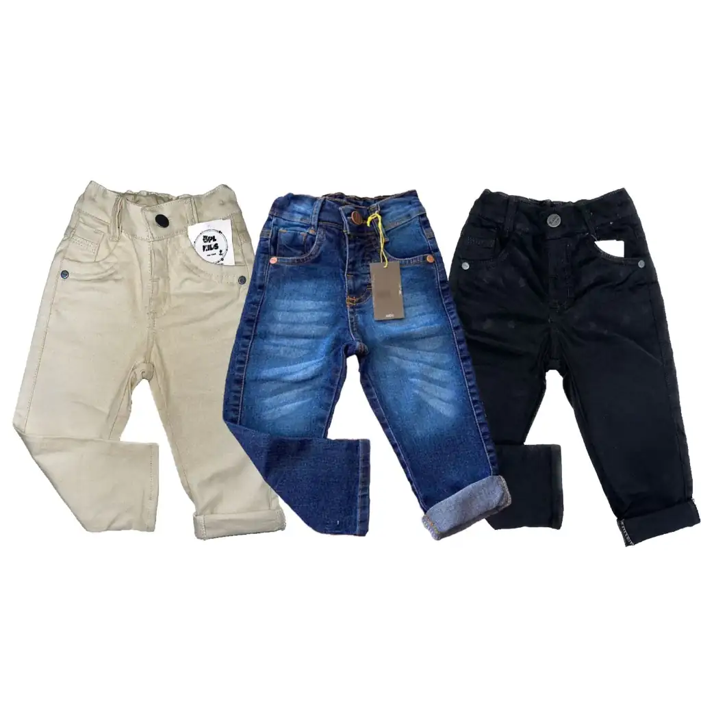 Calça Jeans Infantil Slim