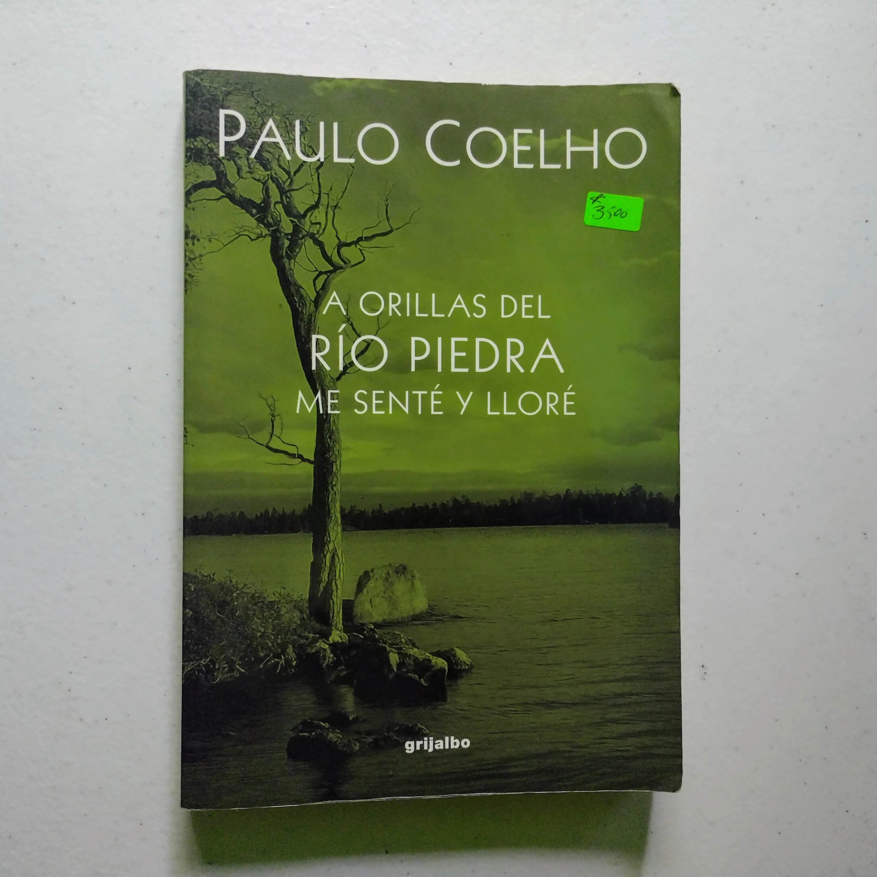 A orillas del rio piedra me senté y lloré, Paulo Coelho, usado