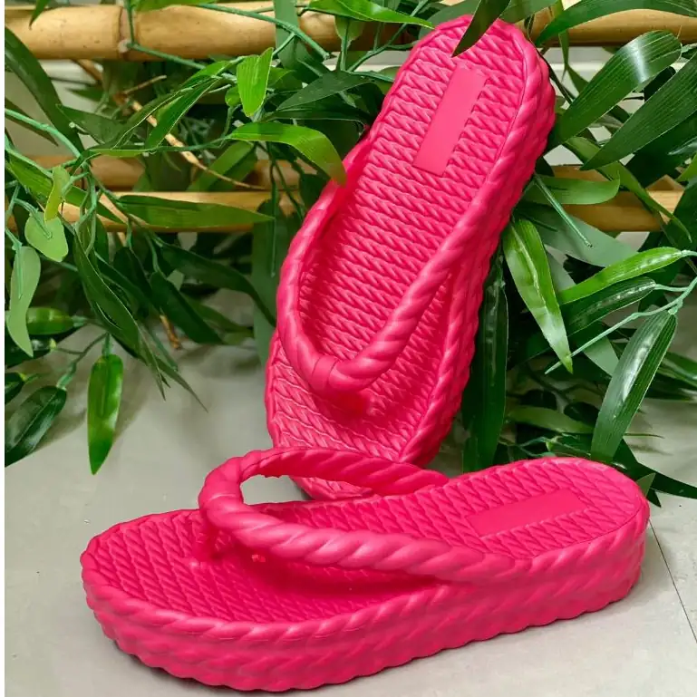 Chinelo 3 Tranças Plataforma  4